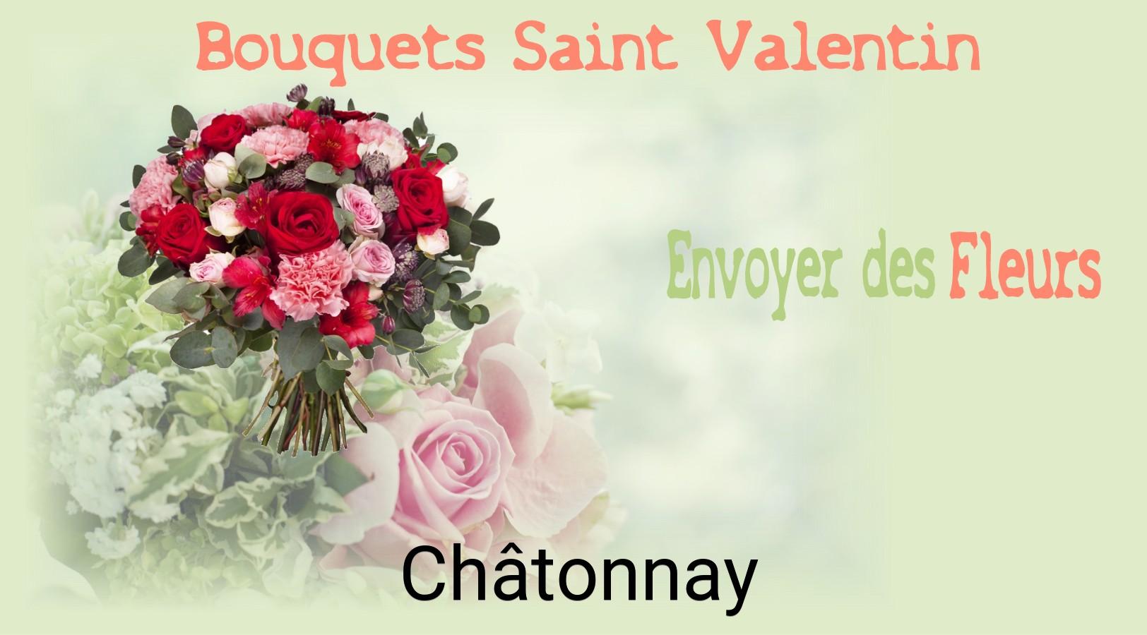 Roses de Saint-Valentin livrées à Châtonnay