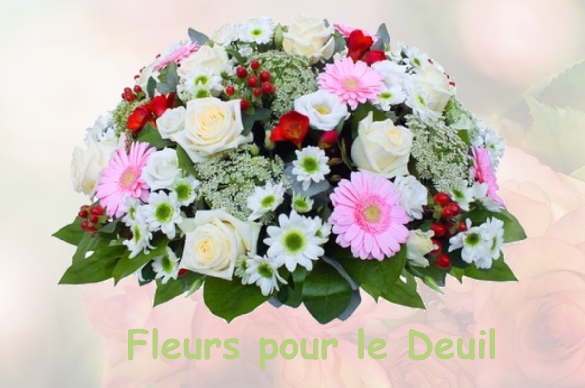 fleurs deuil CHATONNAY